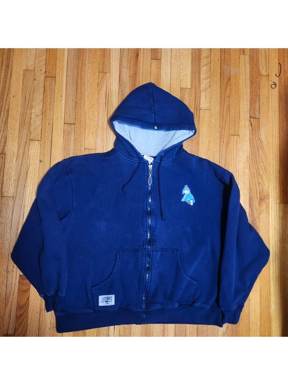 Disney Navy and Gray Fleece Jacket
